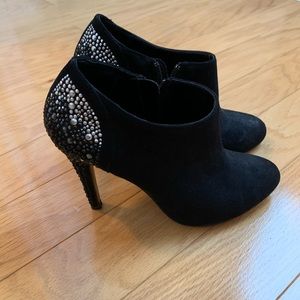 Aldo sparkle closed toe ankle bootie